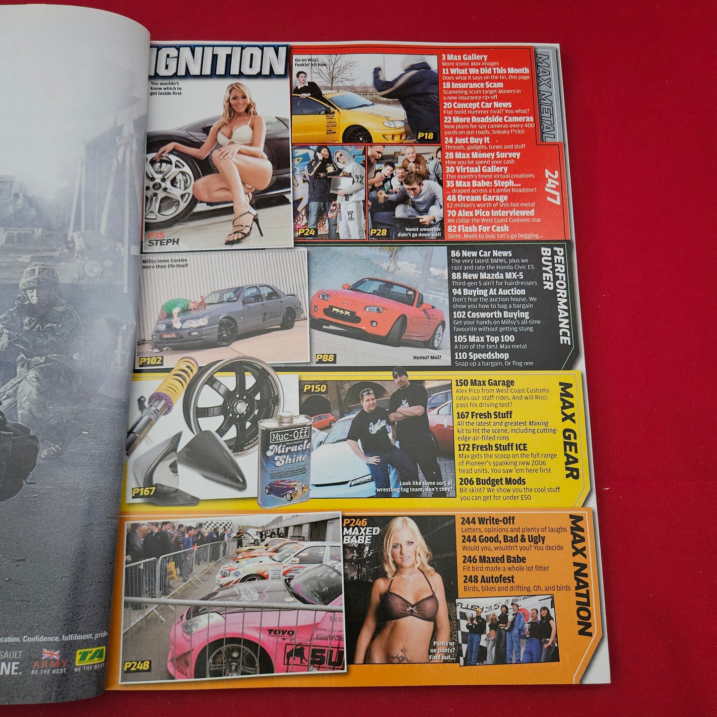 Max Power Magazine March 2006 (1293) 200mph Carbon TVR Jodi Oram West Coast Customs