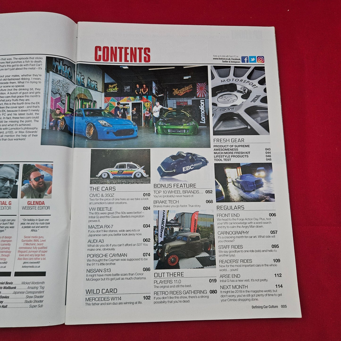 Fast Car Magazine December 2017 #388 (1294) Lomotion Civic 350Z Apple Beetle