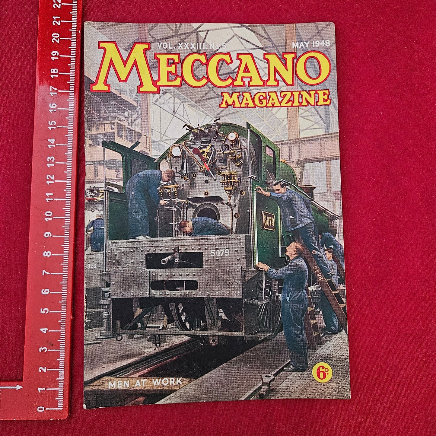 Vintage MECCANO Magazine May 1948 (004) Vol 33 No 5 Hornby Dublo Trains Dinky Toys