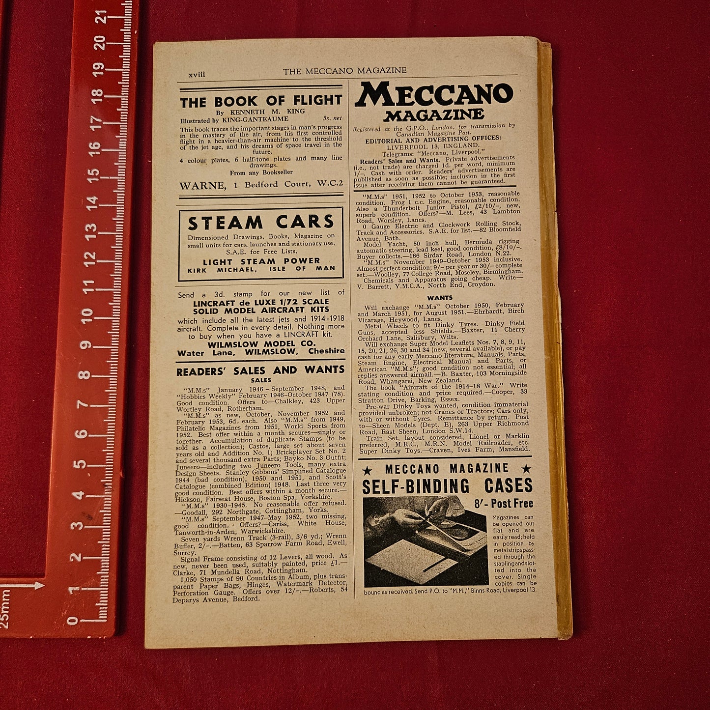 Vintage MECCANO Magazine August 1954 (004) Vol 39 No 8 Dinky Toys Prince William