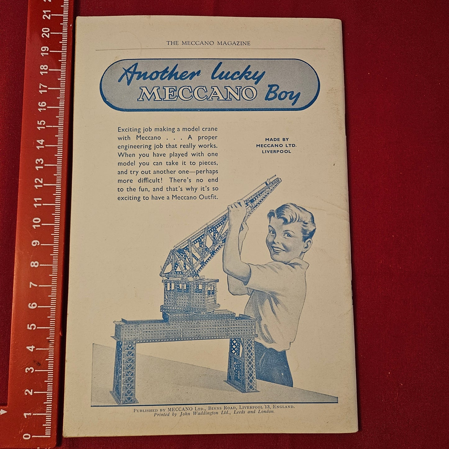 Vintage MECCANO Magazine June 1951 (004) Vol 36 No 6 Enterprise Train Irish Railway