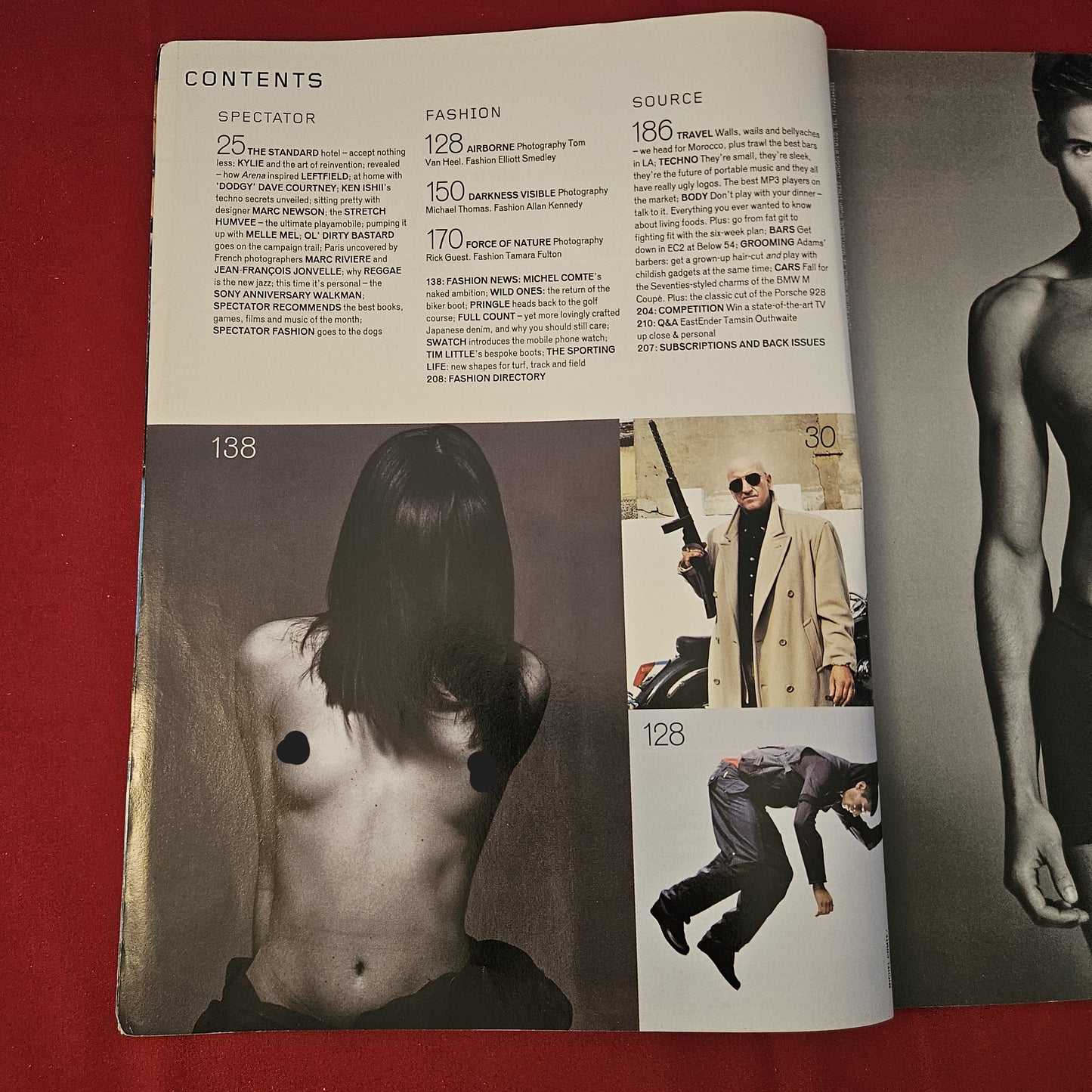 Arena Magazine November 1999 (1296) Laetitia Casta Harvey Keitel Rio Ferdinand