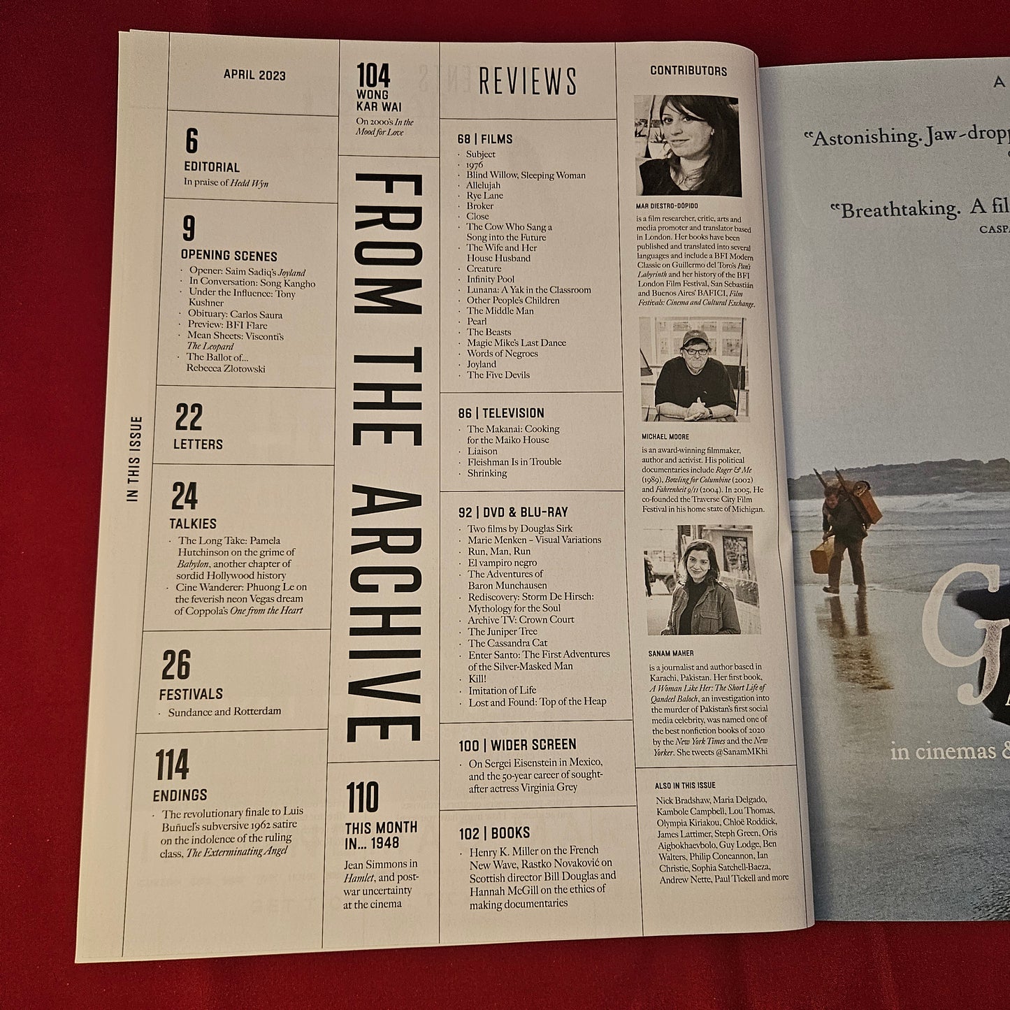Sight & Sound Magazine April 2023 Vol 33 #3 (1297) 101 Hidden Gems Top 250 Films