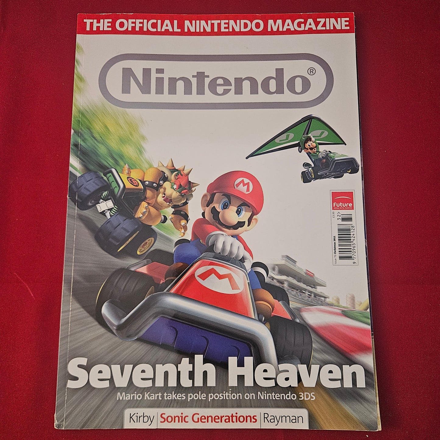 NINTENDO Magazine Christmas 2011 #76 (1301) MARIO KART 7 Pokemon Super Mario 3D Land