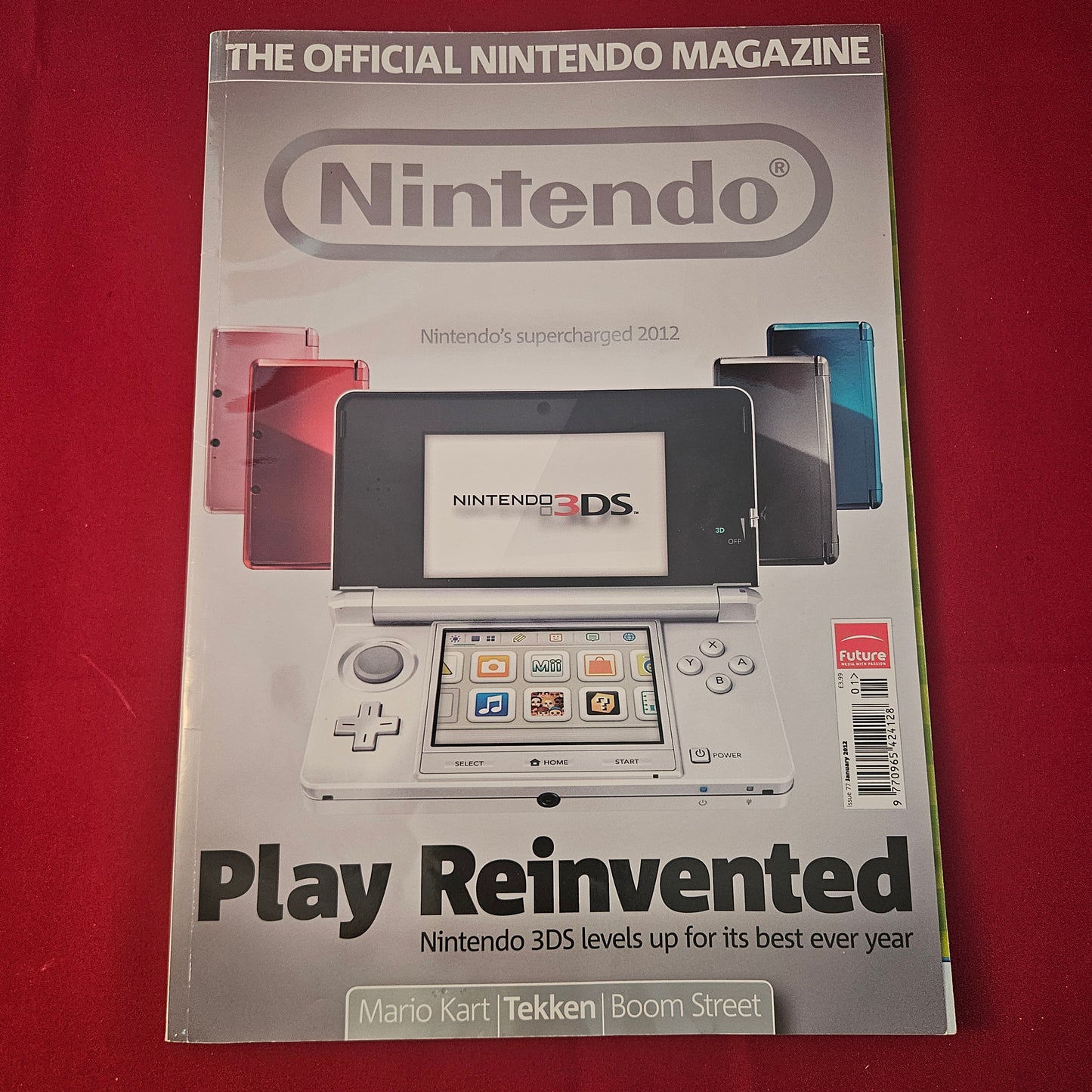 NINTENDO Magazine January 2012 #77 (1301) 3DS Wii U Super Smash Bros Zelda