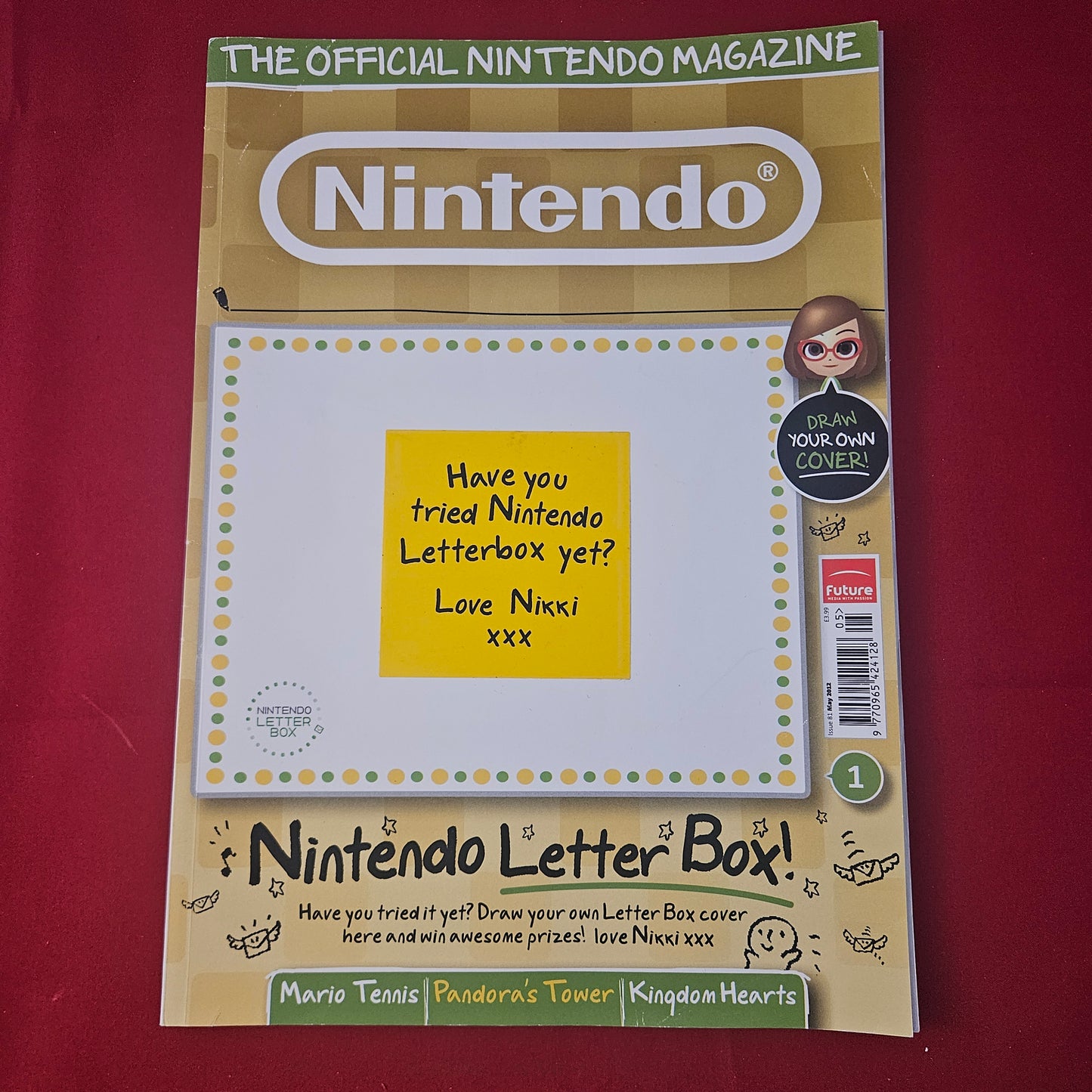NINTENDO Magazine May 2012 #81 (1301) LETTER BOX Pandora's Tower Kingdom Hearts