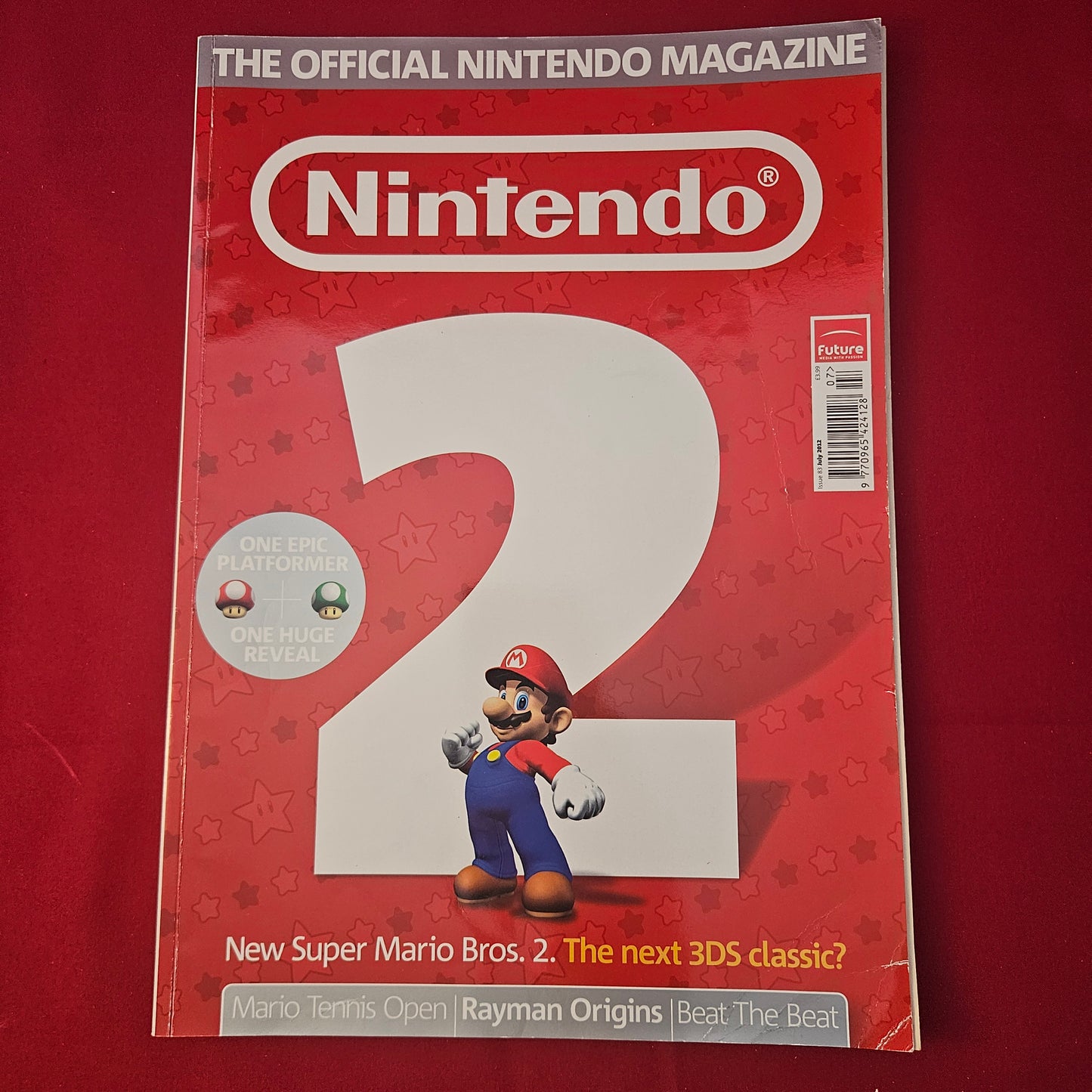 NINTENDO Magazine July 2012 #83 (1301) NEW SUPER MARIO BROS 2 Pokemon Rayman