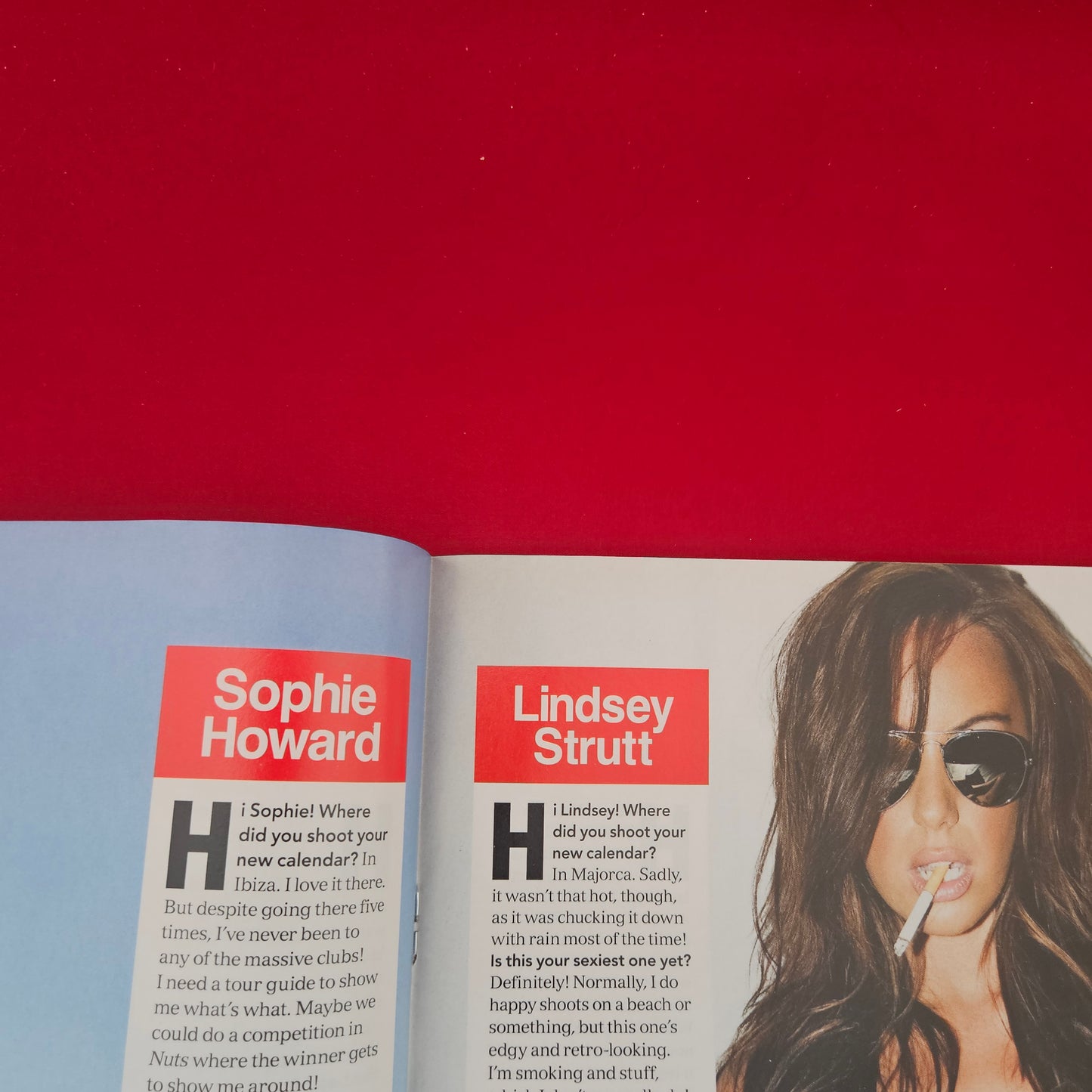 NUTS Magazine 1-7 October 2010 (1303) LUCY PINDER Rosie Jones Sophie Howard