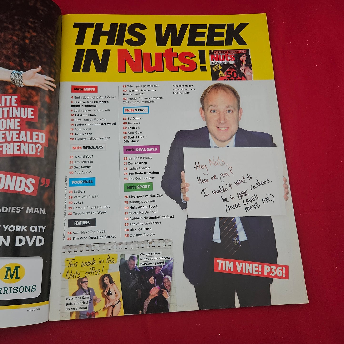 NUTS Magazine 1 December 2011 (1303) IMOGEN THOMAS Lucy Pinder Rosie Jones