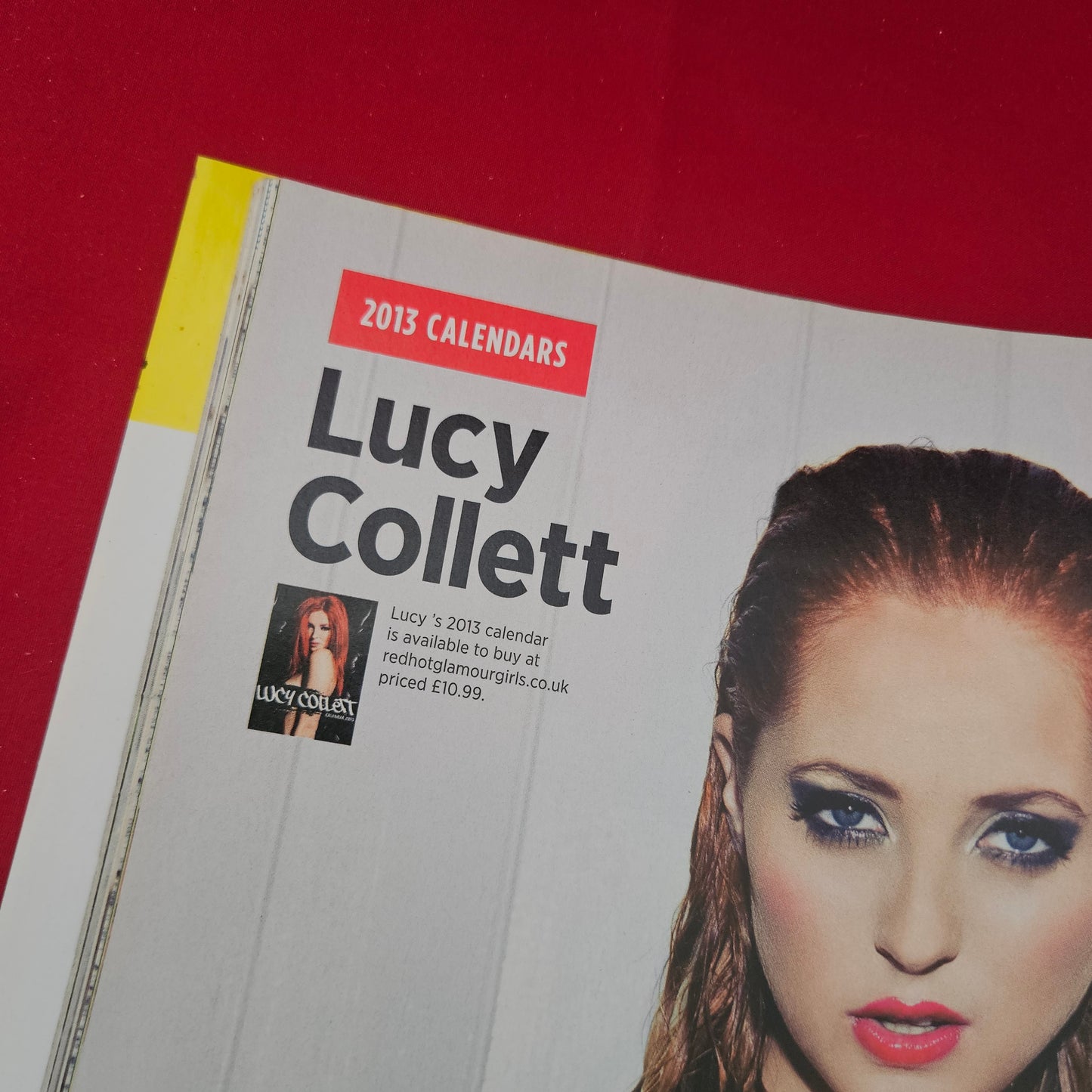 NUTS Magazine 4 October 2012 (1303) SOPHIE READE POSTER Lucy Collett Rosie