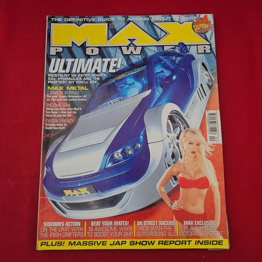 MAX POWER Magazine April 2004 (1304) VICTORIA SILVSTEDT Emma Max Babe