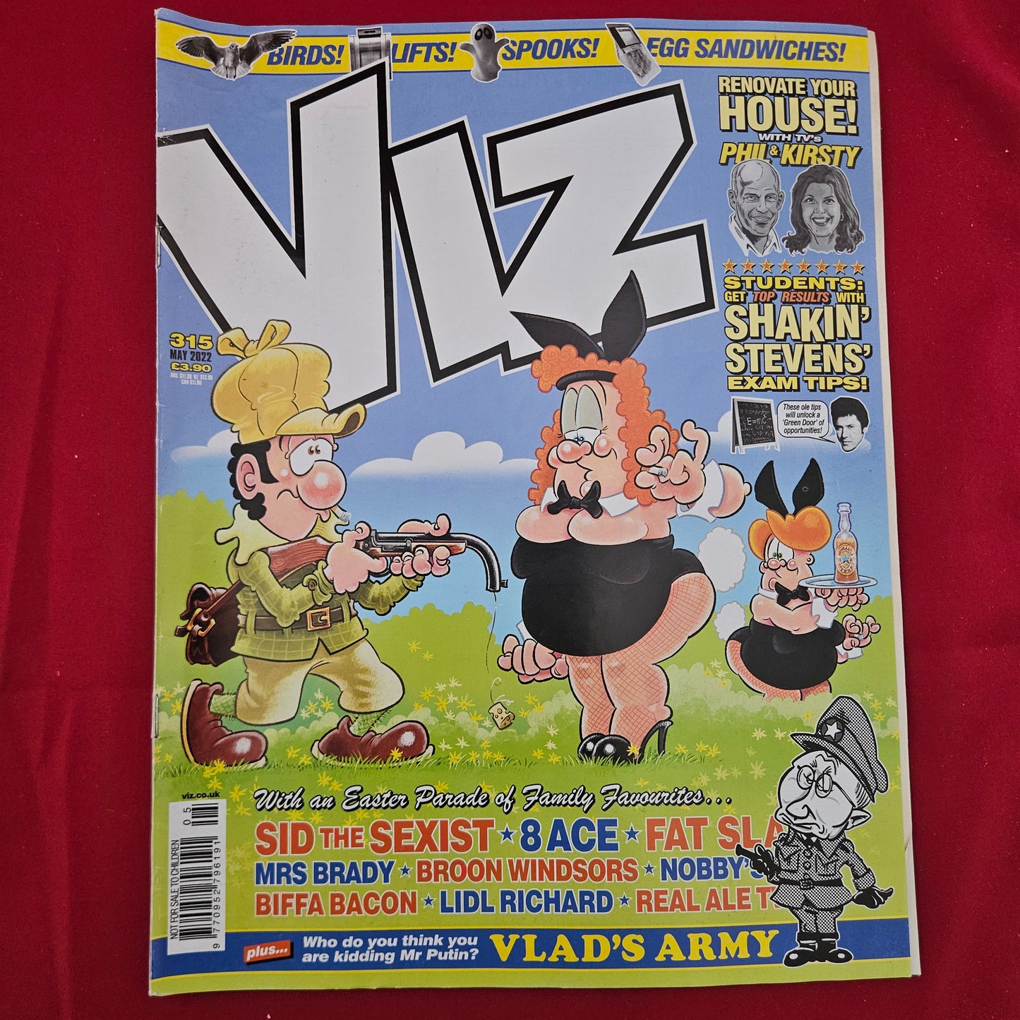 VIZ Comic Magazine Issue 315 May 2022 (1305) Vlad's Army Putin Phil & Kirsty Spoof