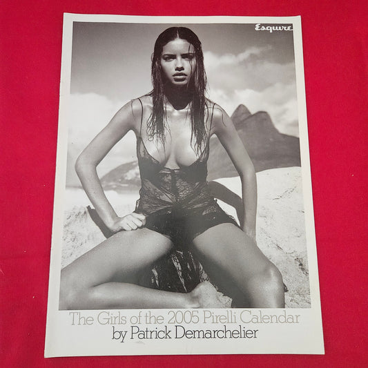 Esquire Magazine The Girls of the 2005 Pirelli Calendar Booklet (1308) Naomi Campbell