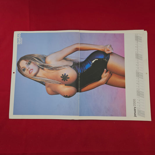 LOADED 2000 Calendar Magazine Booklet (1308) Jordan Katie Price Bob Carlos Clarke