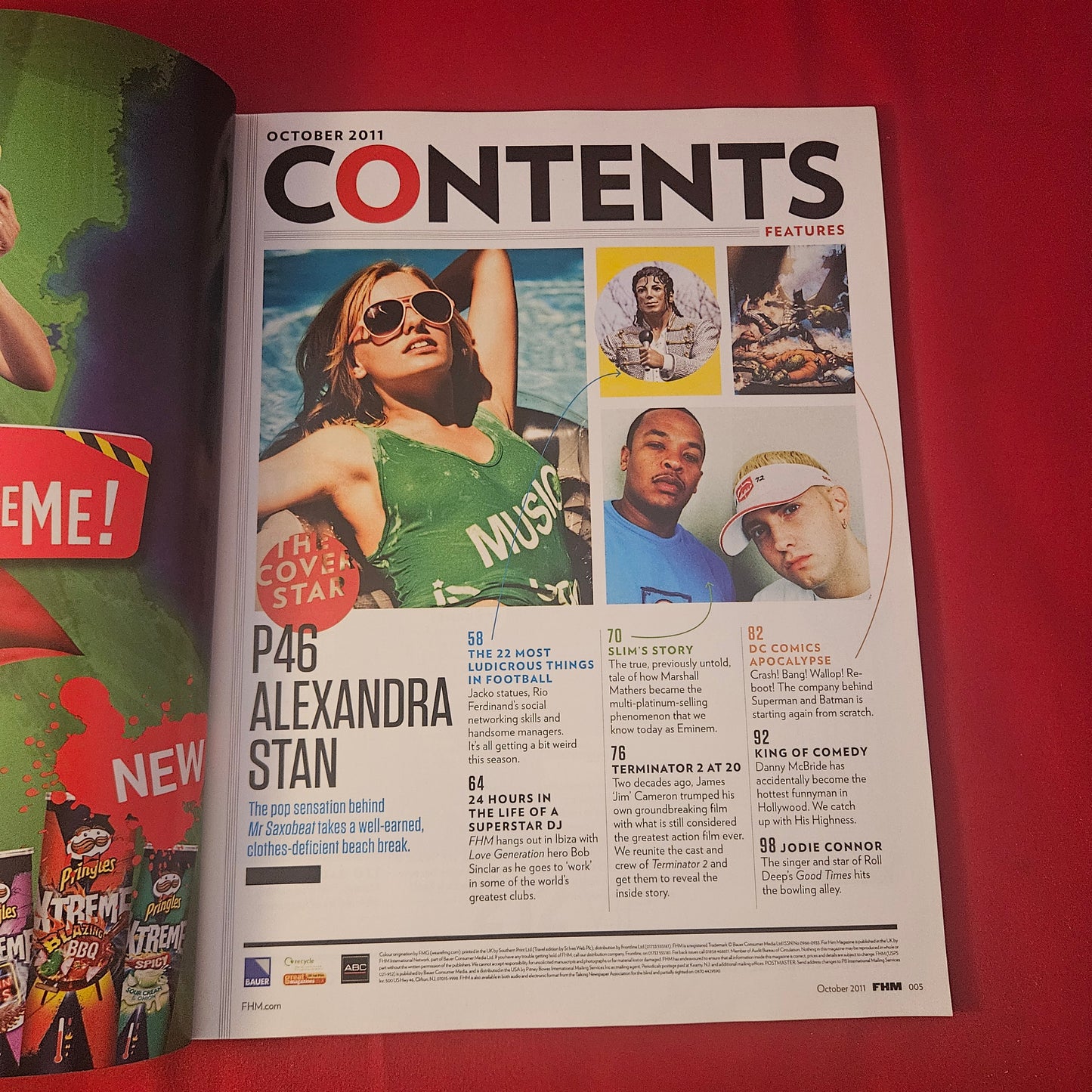 FHM Magazine October 2011 (1309) ALEXANDRA STAN Alice Greczyn Miss Saxobeat