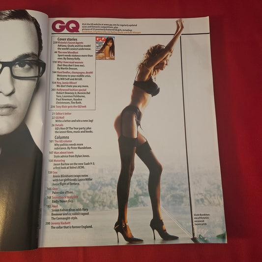 GQ Magazine November 2002 (1311) ADRIANA LIMA Gisele Victoria's Secret RDJ