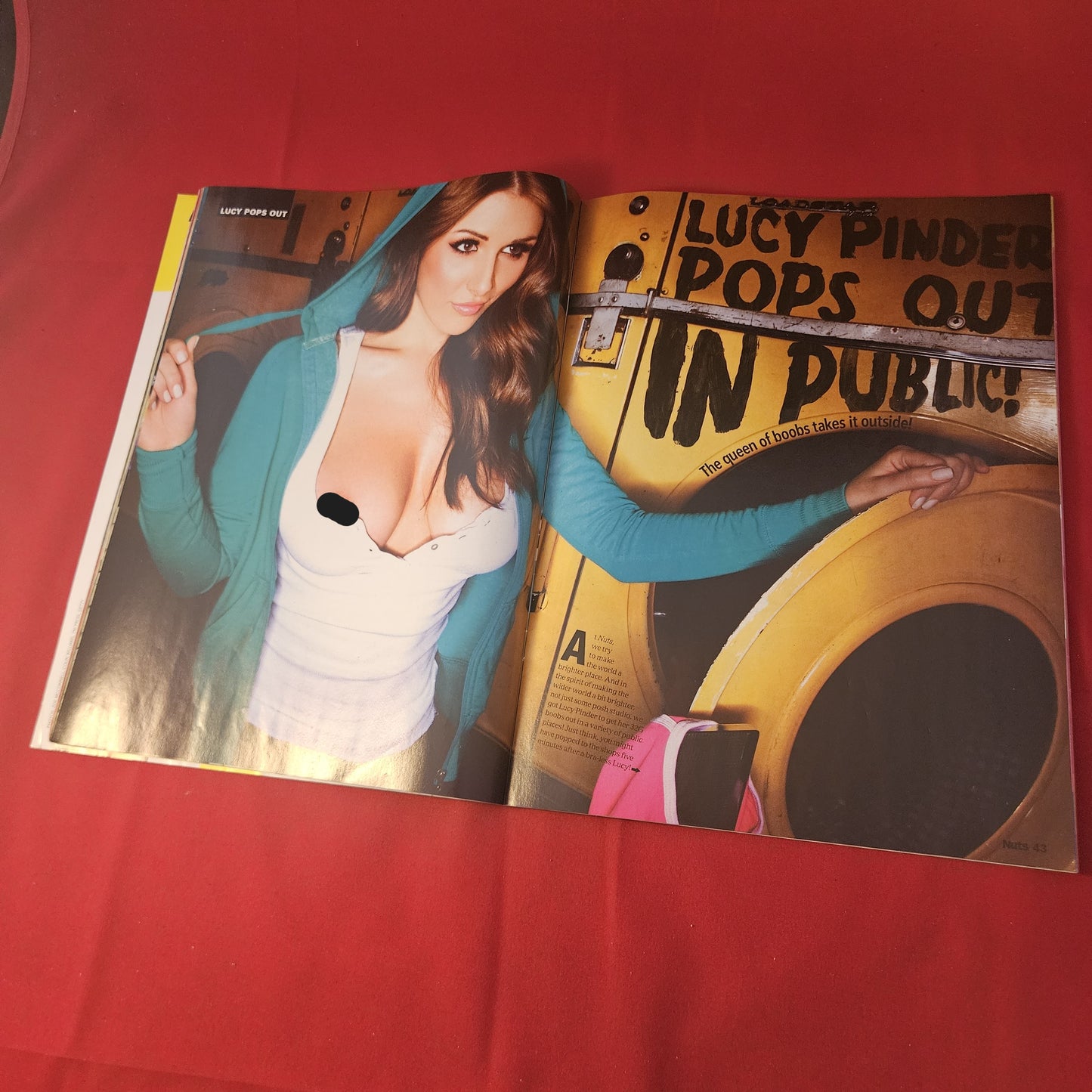 Nuts Magazine 26 March - 1 April 2010 (1312) LUCY PINDER