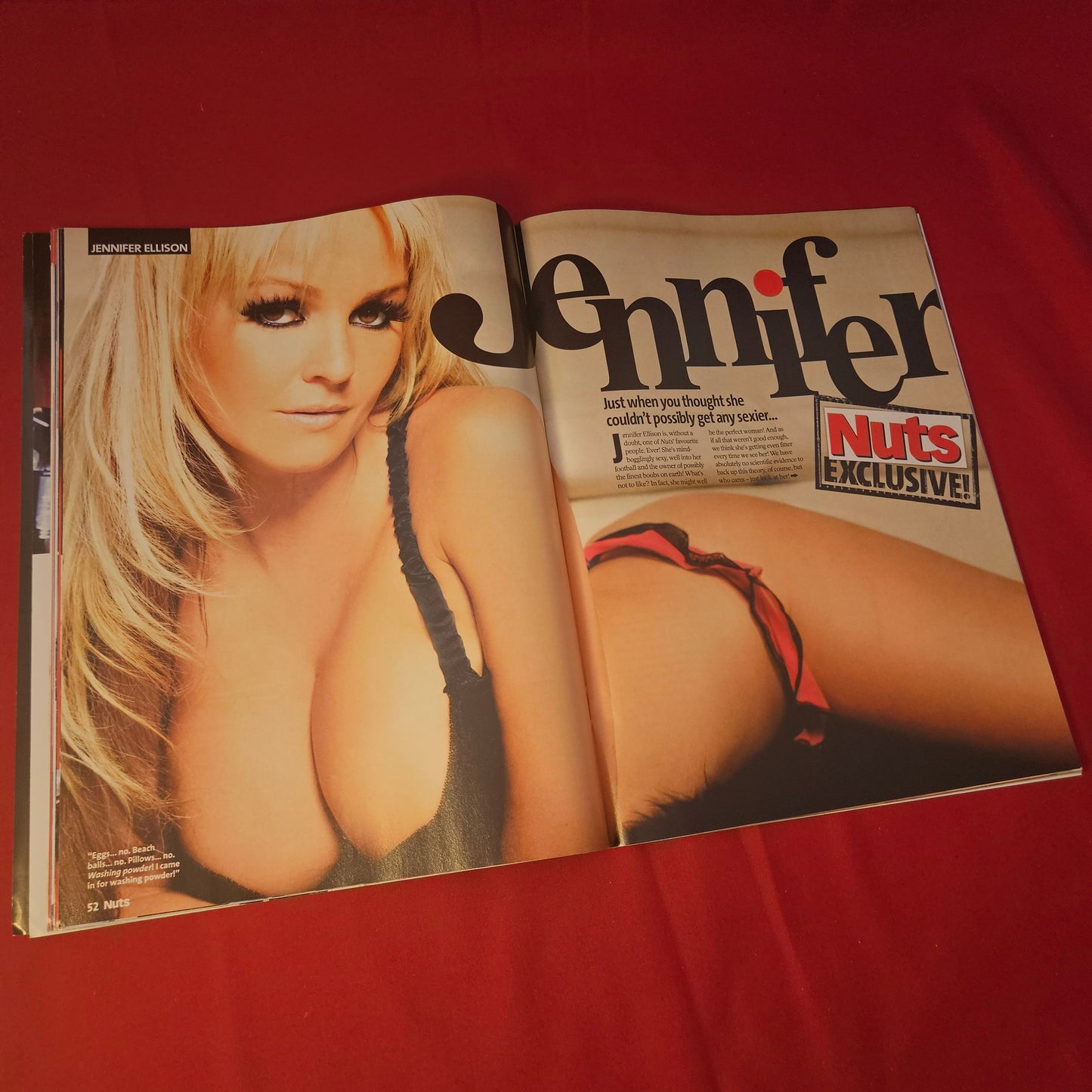 Nuts Magazine 5-11 June 2009 (1312) JENNIFER ELLISON Poster! Kaylee Carver