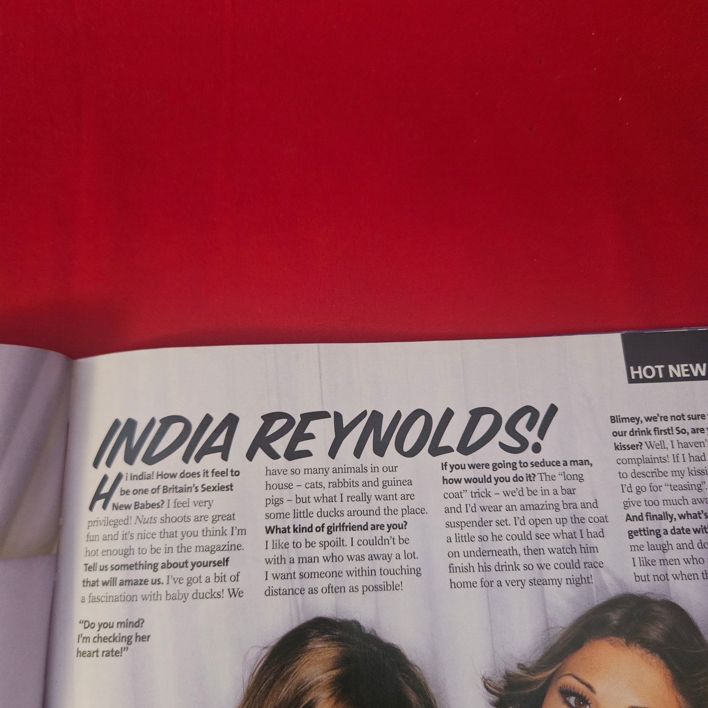 Nuts Magazine 26 June 2009 (1313) ROSIE JONES Poster! India Reynolds Emily O'Hara