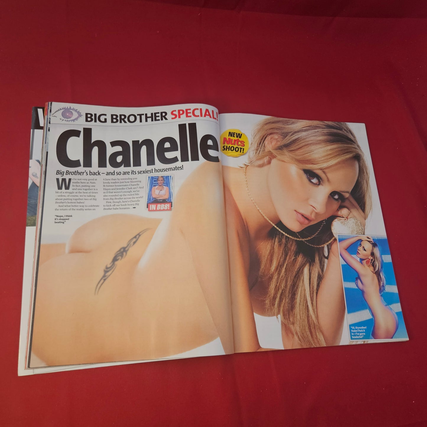 Nuts Magazine 4 June 2009 (1313) JENNIFER CLARK Poster! Chanelle Hayes