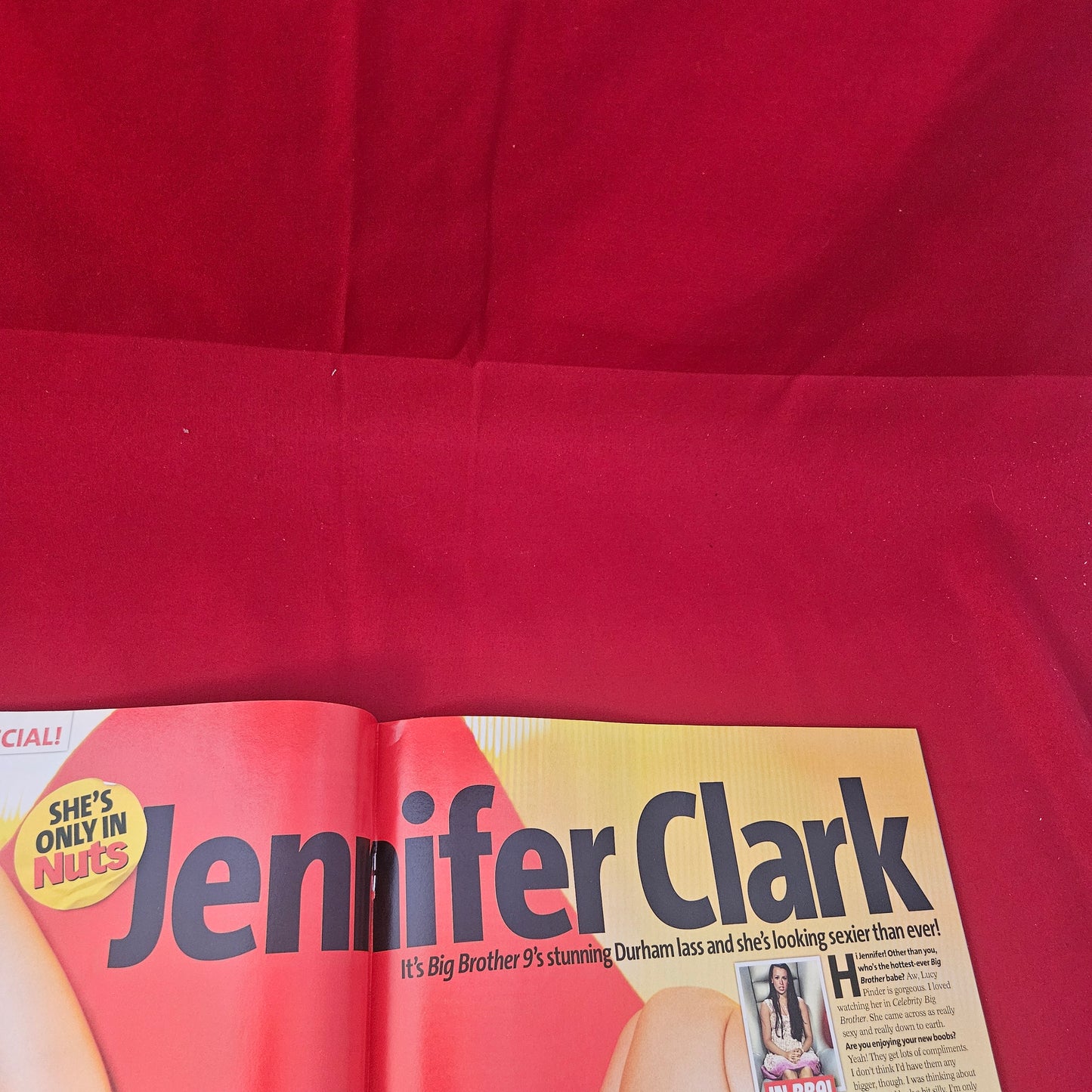 Nuts Magazine 4 June 2009 (1313) JENNIFER CLARK Poster! Chanelle Hayes