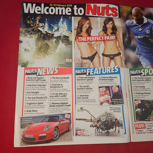 Nuts Magazine 13-19 February 2009 (1312) GEMMA ATKINSON Sophie Howard Rosie Jones