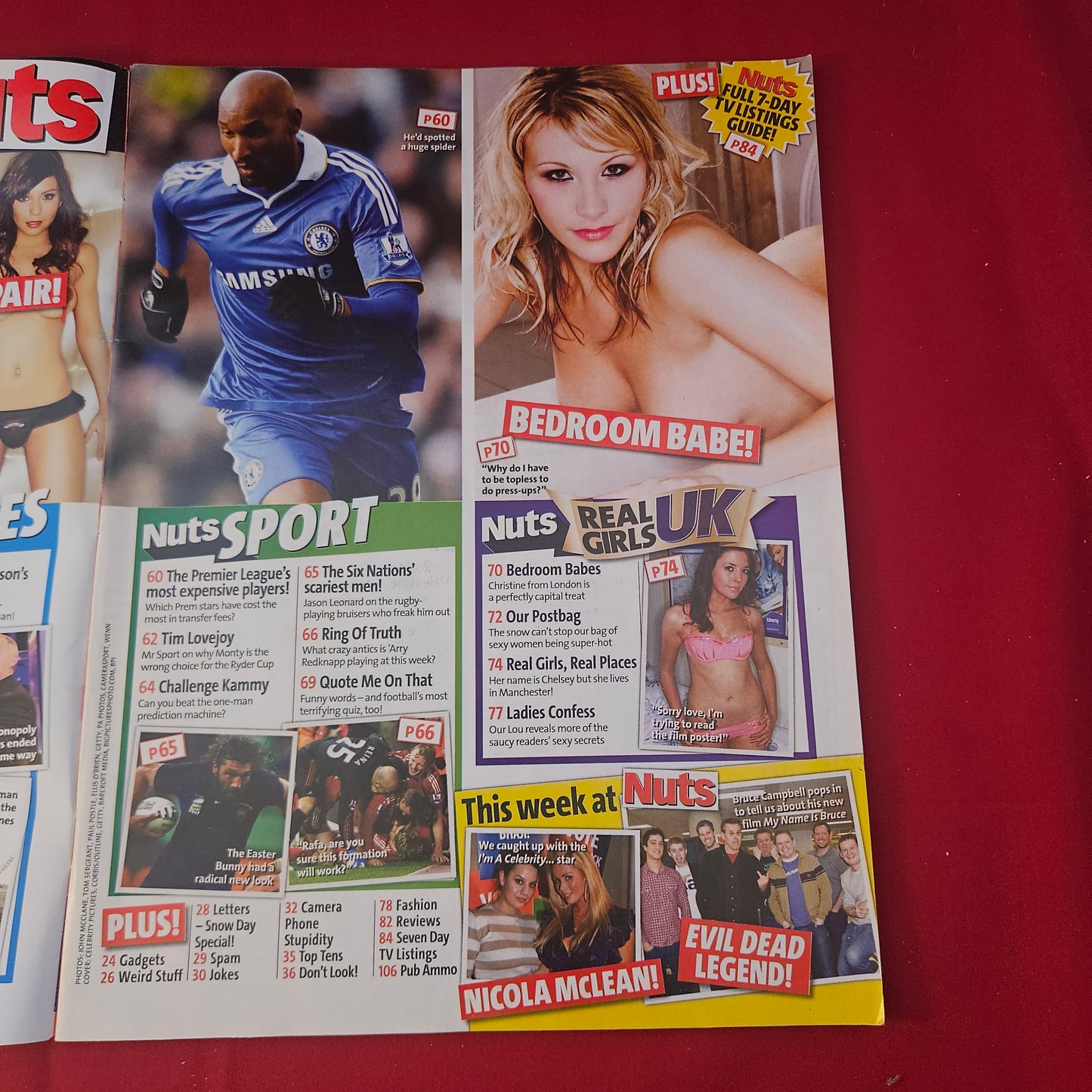 Nuts Magazine 13-19 February 2009 (1312) GEMMA ATKINSON Sophie Howard Rosie Jones