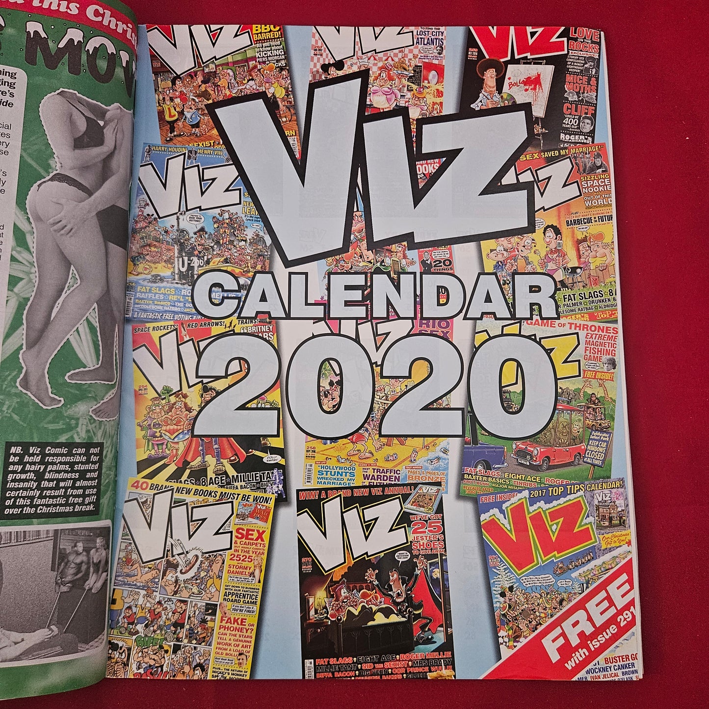 Viz Comic Magazine Issue 291 Dec/Jan 2020 (1314) WITH 2020 CALENDAR! Biffa Bacon