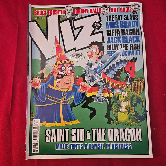 Viz Comic Magazine Issue 215 May (1314) Saint Sid Billy The Fish Biffa Bacon