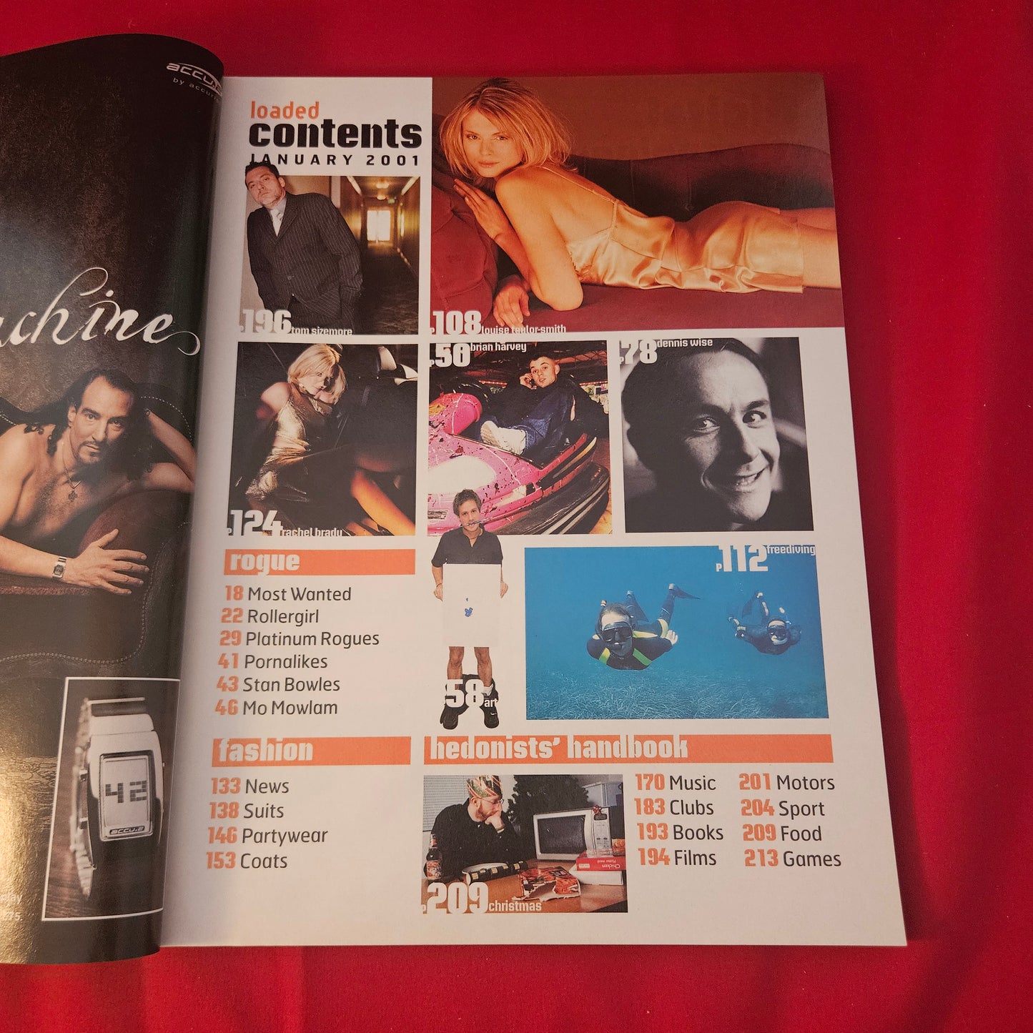 Loaded Magazine January 2001 (1315) JAN ANDERSON Casualty JORDAN Katie Price