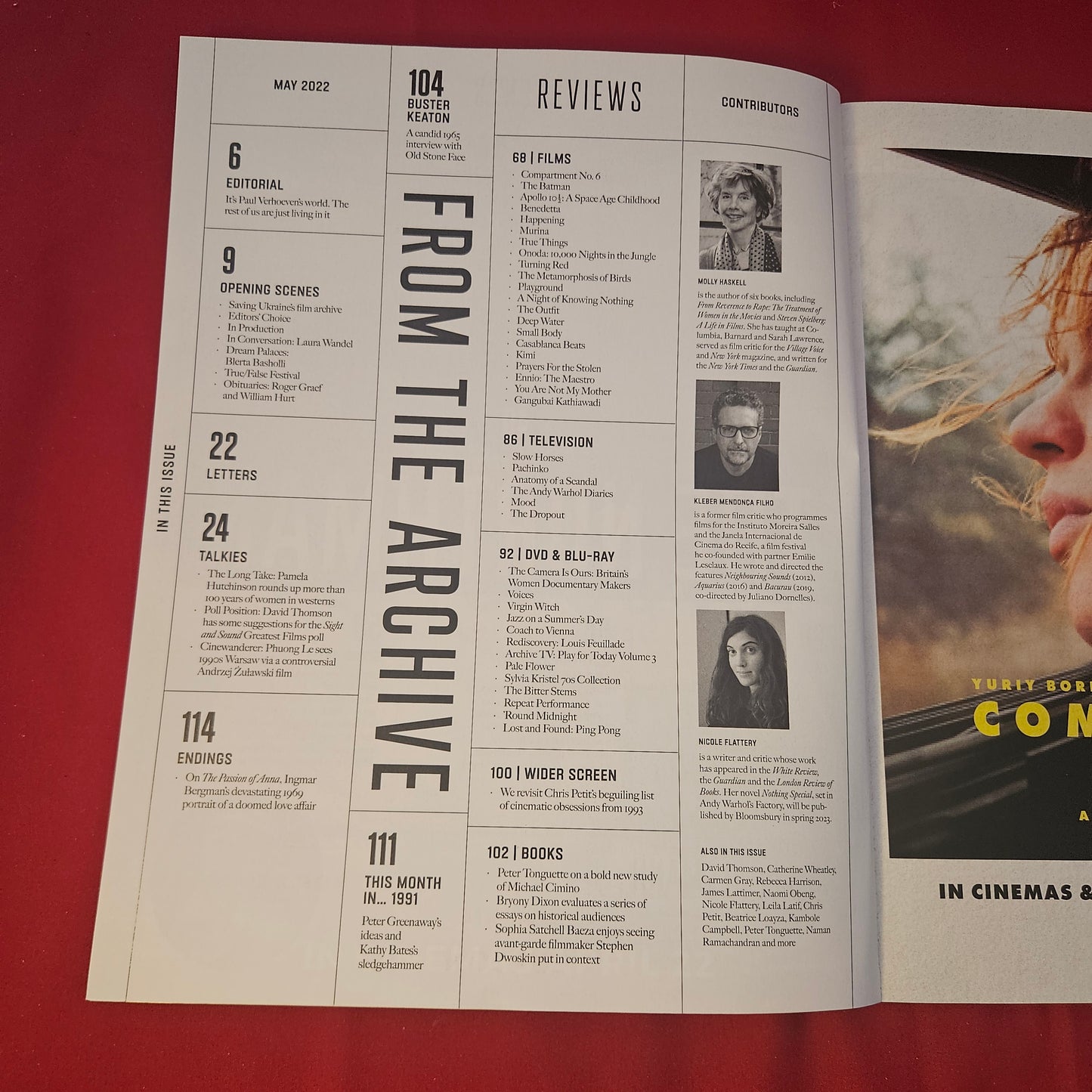 Sight & Sound Magazine May 2022 (1316) Paul Verhoeven The Northman Doris Day BFI