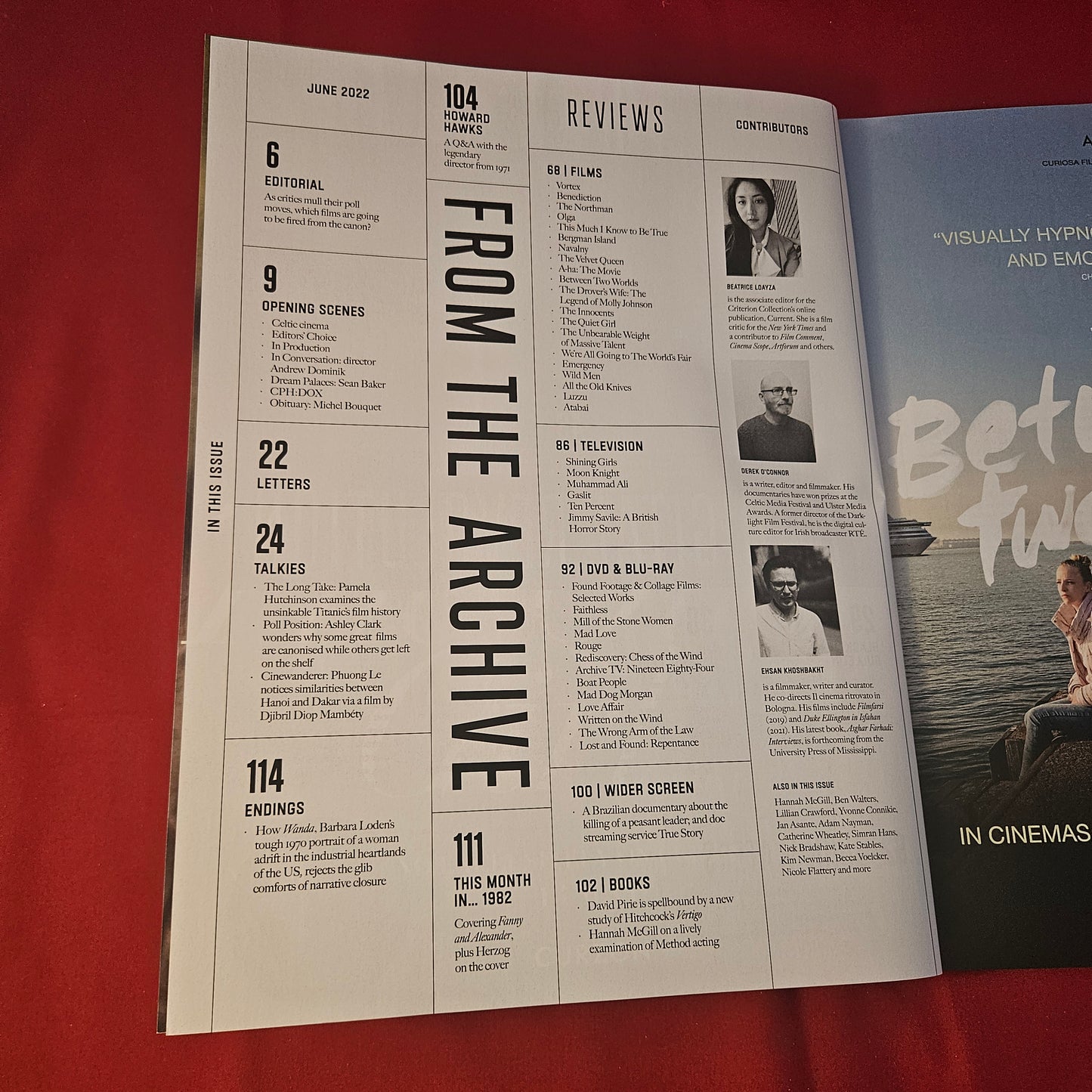 Sight & Sound Magazine June 2022 (1316) David Lynch Mia Hansen-Løve John Waters