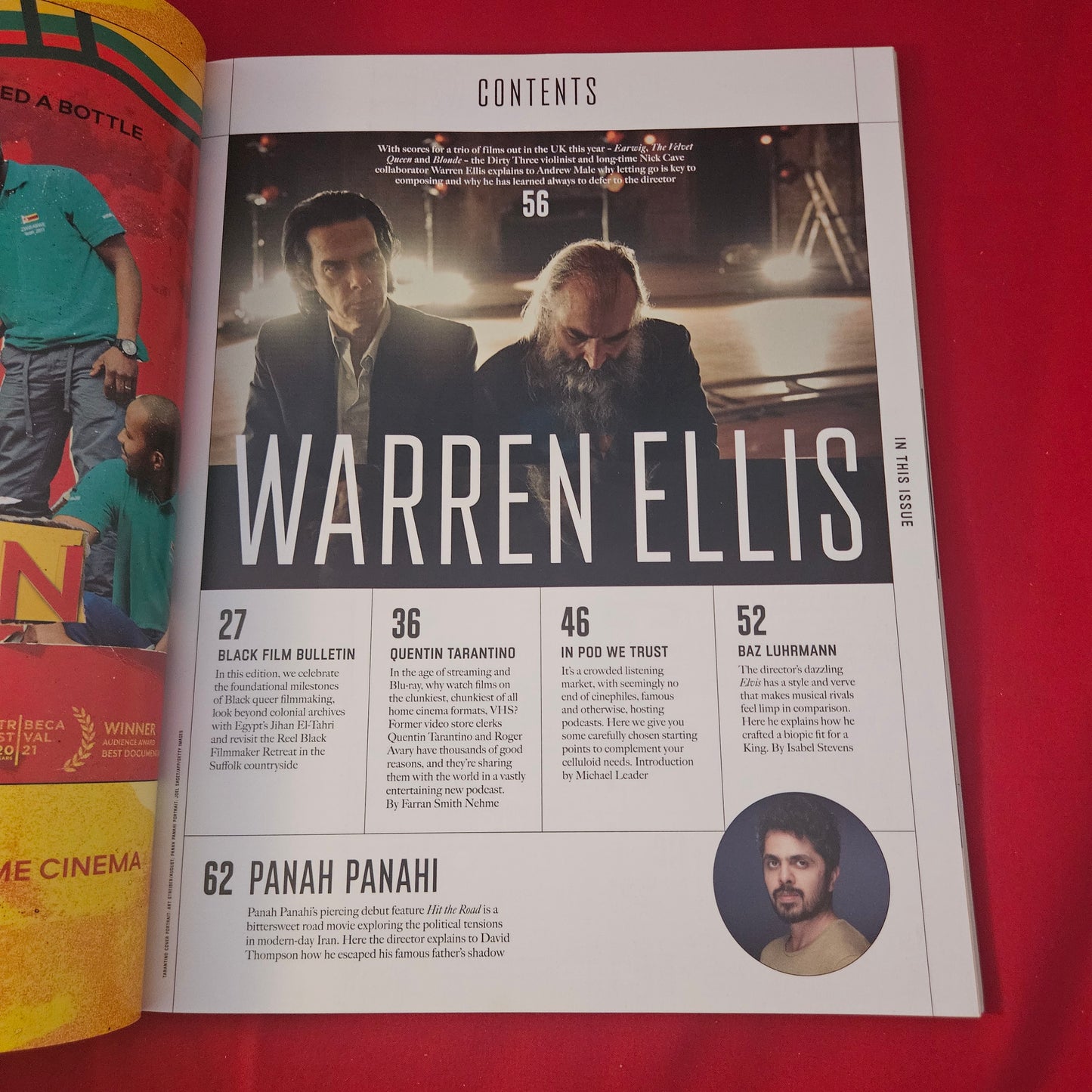 Sight & Sound Magazine September 2022 (1316) Quentin Tarantino Warren Ellis BFI