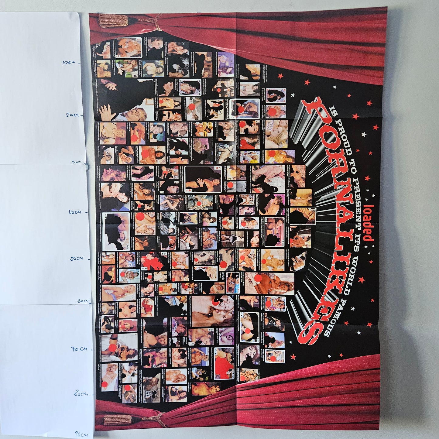 Loaded Magazine Poster (BB007) Celebrity Head Here Y2K Lad Mag Humour