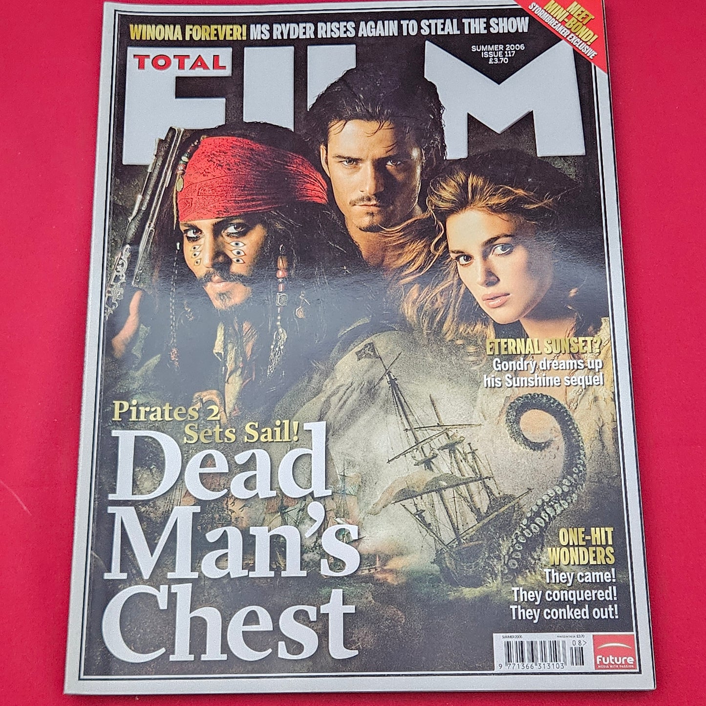 Total Film Magazine Summer 2006 Issue 117 (1319) Pirates Of The Caribbean Winona Ryder