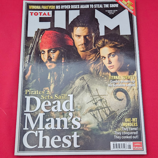 Total Film Magazine Summer 2006 Issue 117 (1319) Pirates Of The Caribbean Winona Ryder