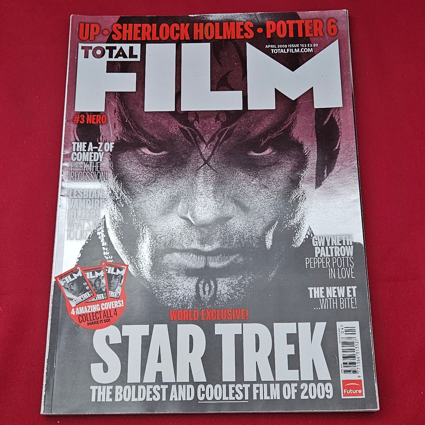 Total Film Magazine April 2009 Issue 153 (1319) STAR TREK Nero Cover Wolverine