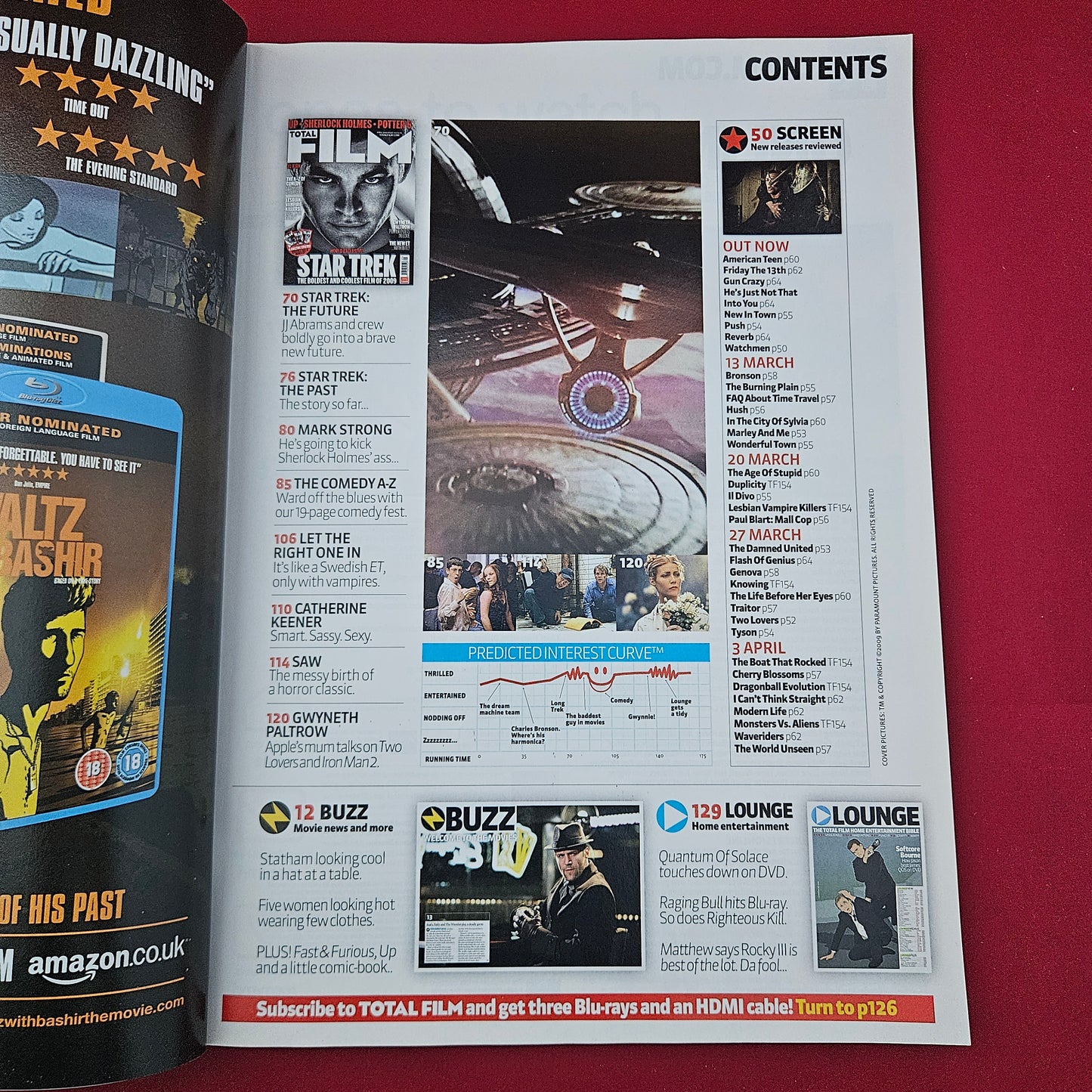 Total Film Magazine April 2009 Issue 153 (1319) STAR TREK Nero Cover Wolverine