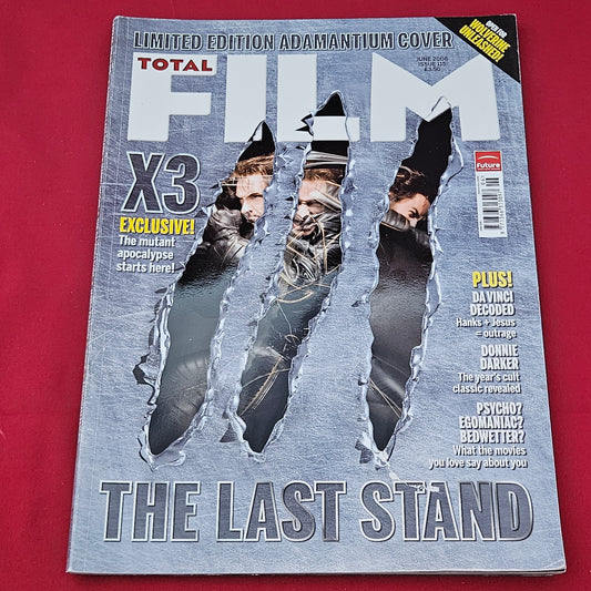 Total Film Magazine June 2006 Issue 115 (1319) X-MEN 3 Adamantium Cover Wolverine