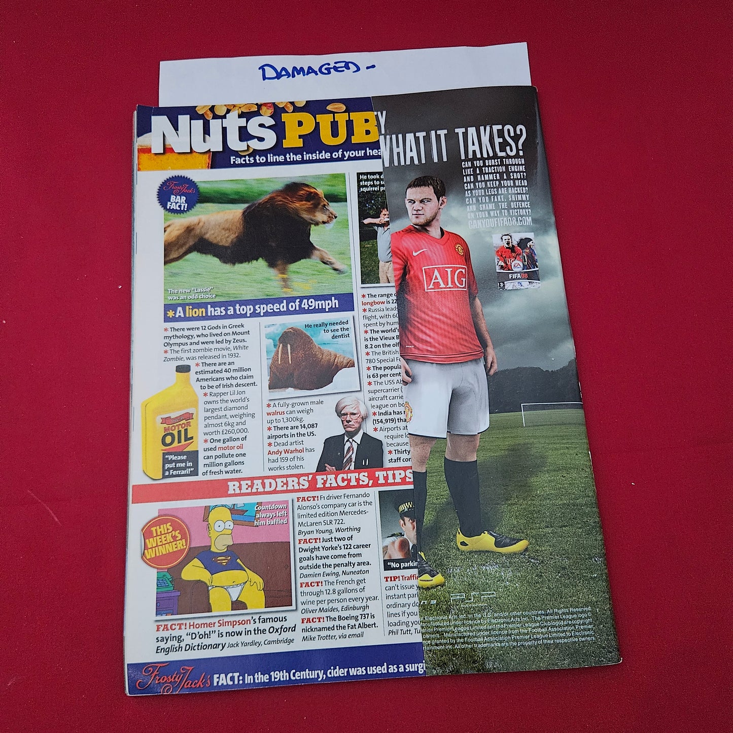 Nuts Magazine 28 September - 4 October 2007 (1320) DAMAGED SOPHIE HOWARD Sam Heuston Orlaith McAllister