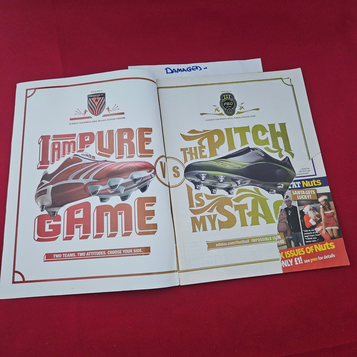 Nuts Magazine 15-28 December 2006 (1320) DAMAGED Sophie Howard Lucy Pinder Michelle Marsh