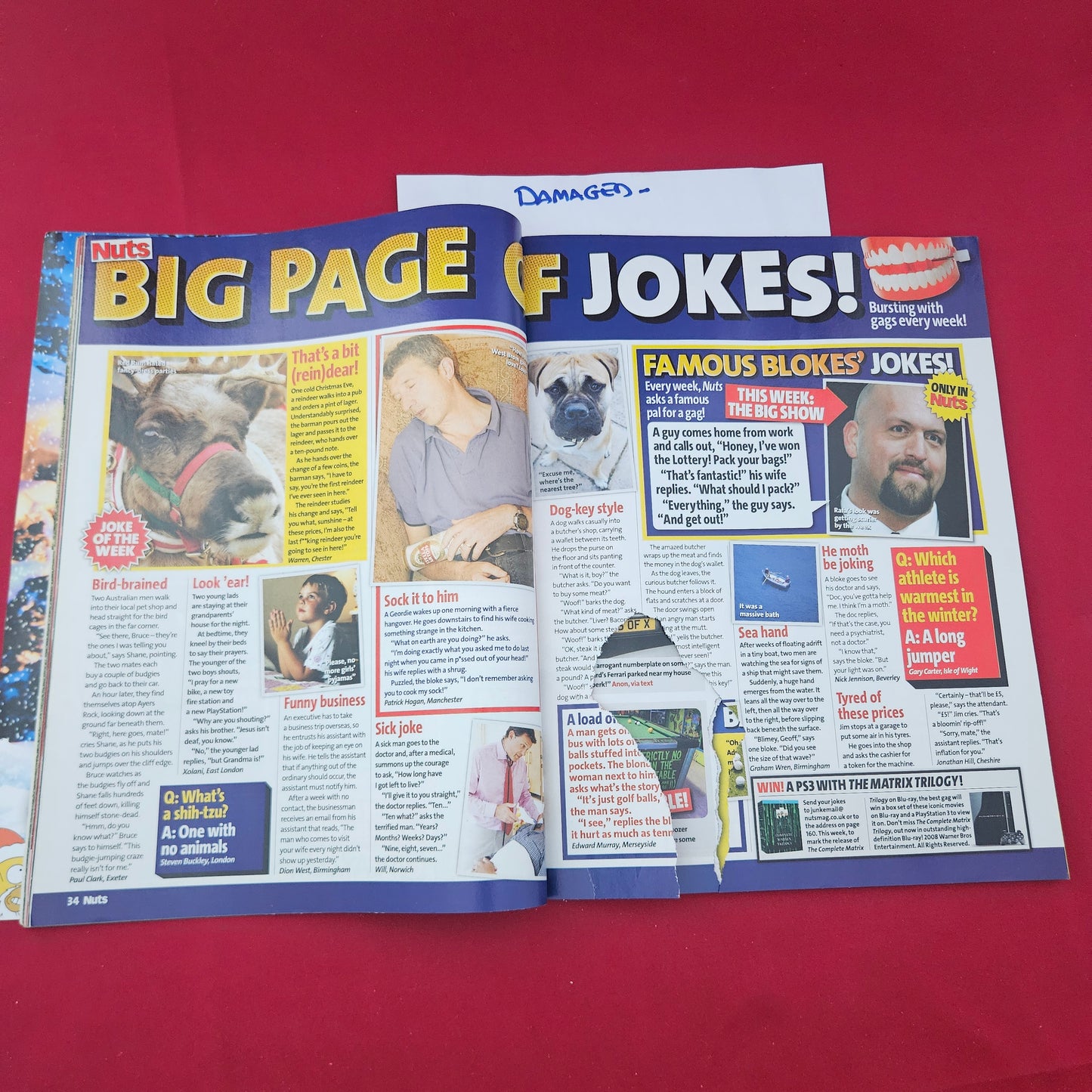 Nuts Magazine 12-25 December 2008 (1320) DAMAGED Danielle Lloyd Sophie Howard Lindsey Strutt Rosie Jones