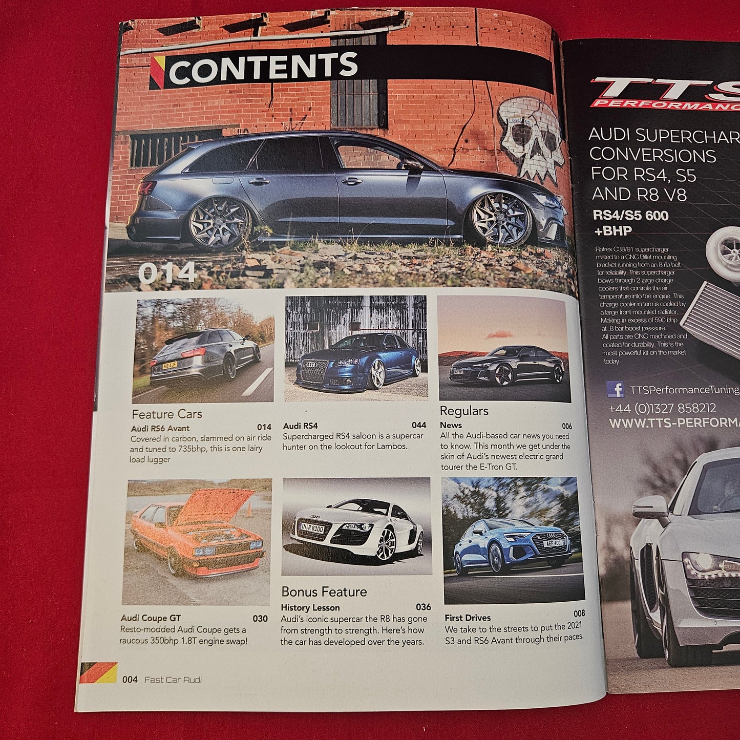 Fast Car Magazine Audi Vol 2 No 1 2021 (1323) 735bhp RS6 Avant Coupe GT