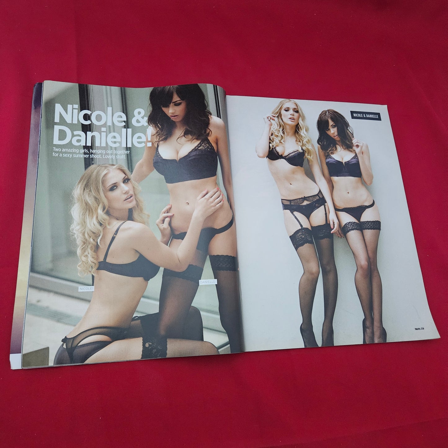 Nuts Magazine 6-12 September 2013 (1324) Helen Flanagan Poster Danielle Sharp Nicole Neal