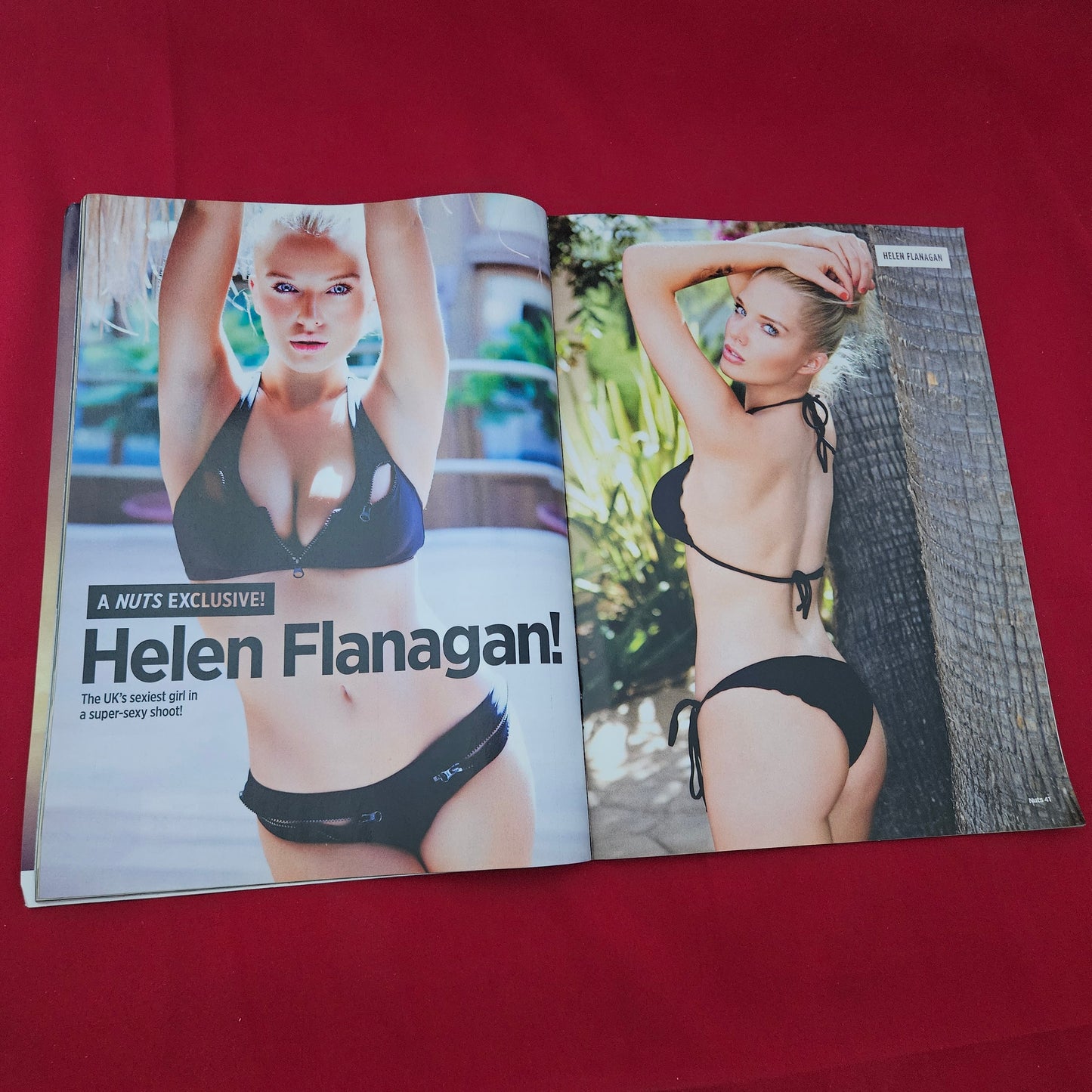 Nuts Magazine 6-12 September 2013 (1324) Helen Flanagan Poster Danielle Sharp Nicole Neal