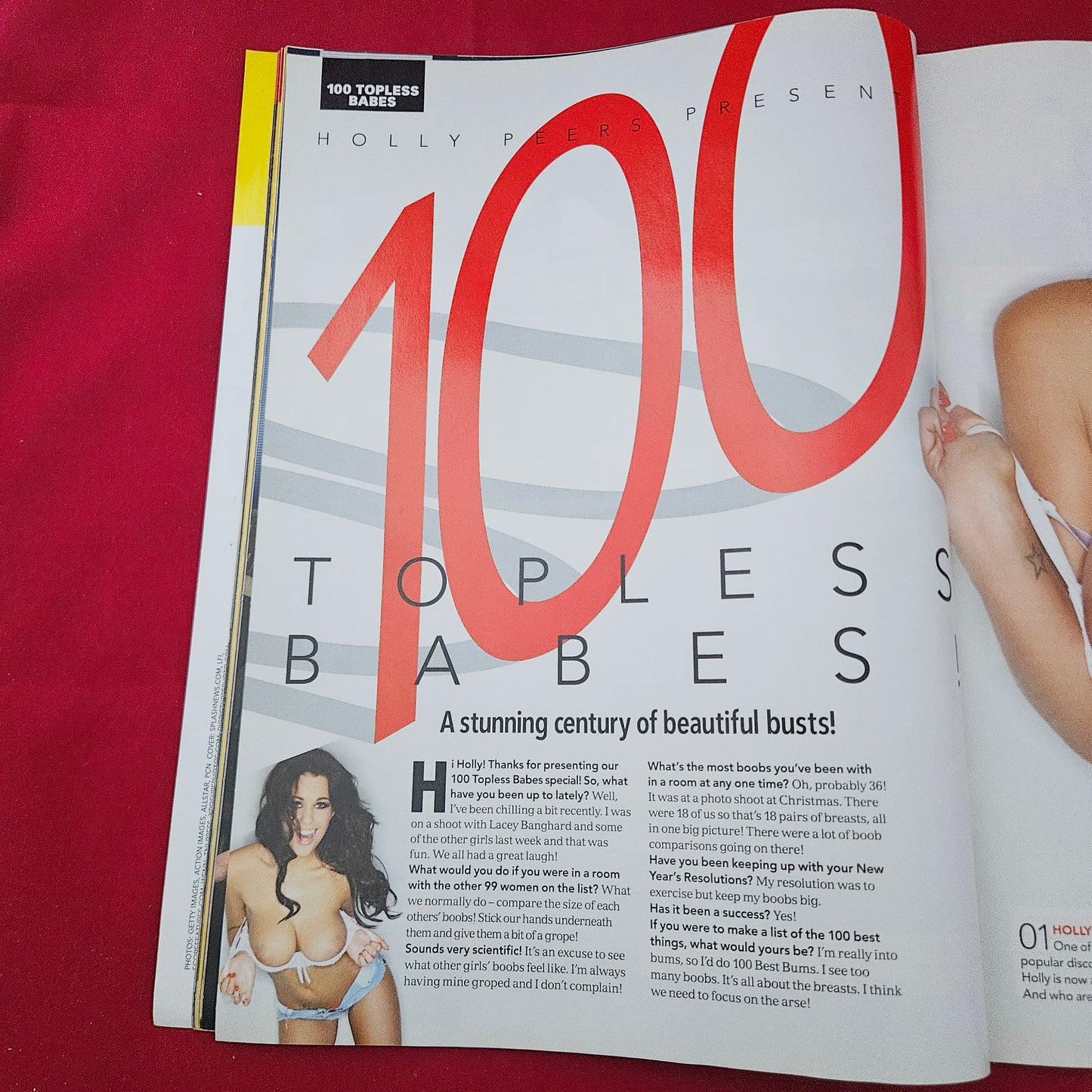 Nuts Magazine 15-21 April 2011 (1324) Holly Peers Kelly Brook Sophie Howard Keeley Hazell