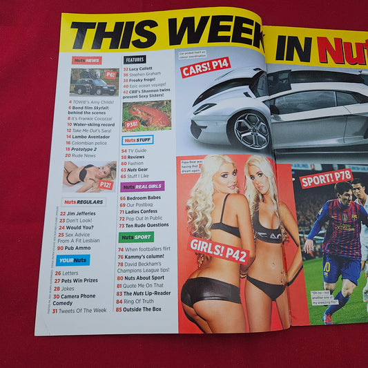 Nuts Magazine 10-16 February 2012 (1325) Shannon Twins Lucy Collett Sexy Sisters