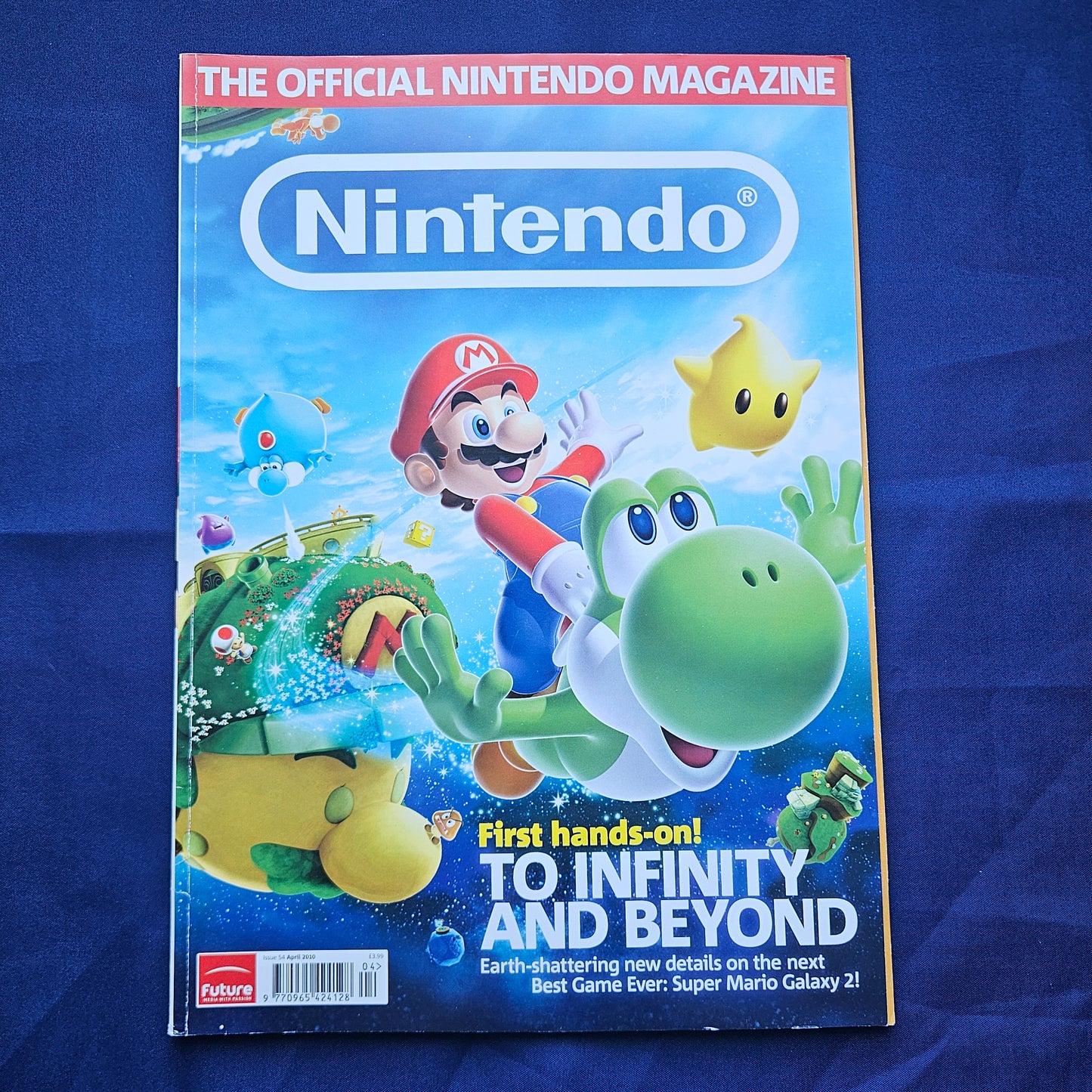 Official Nintendo Magazine Issue 54 April 2010 (1326) Super Mario Galaxy 2 Wii DS