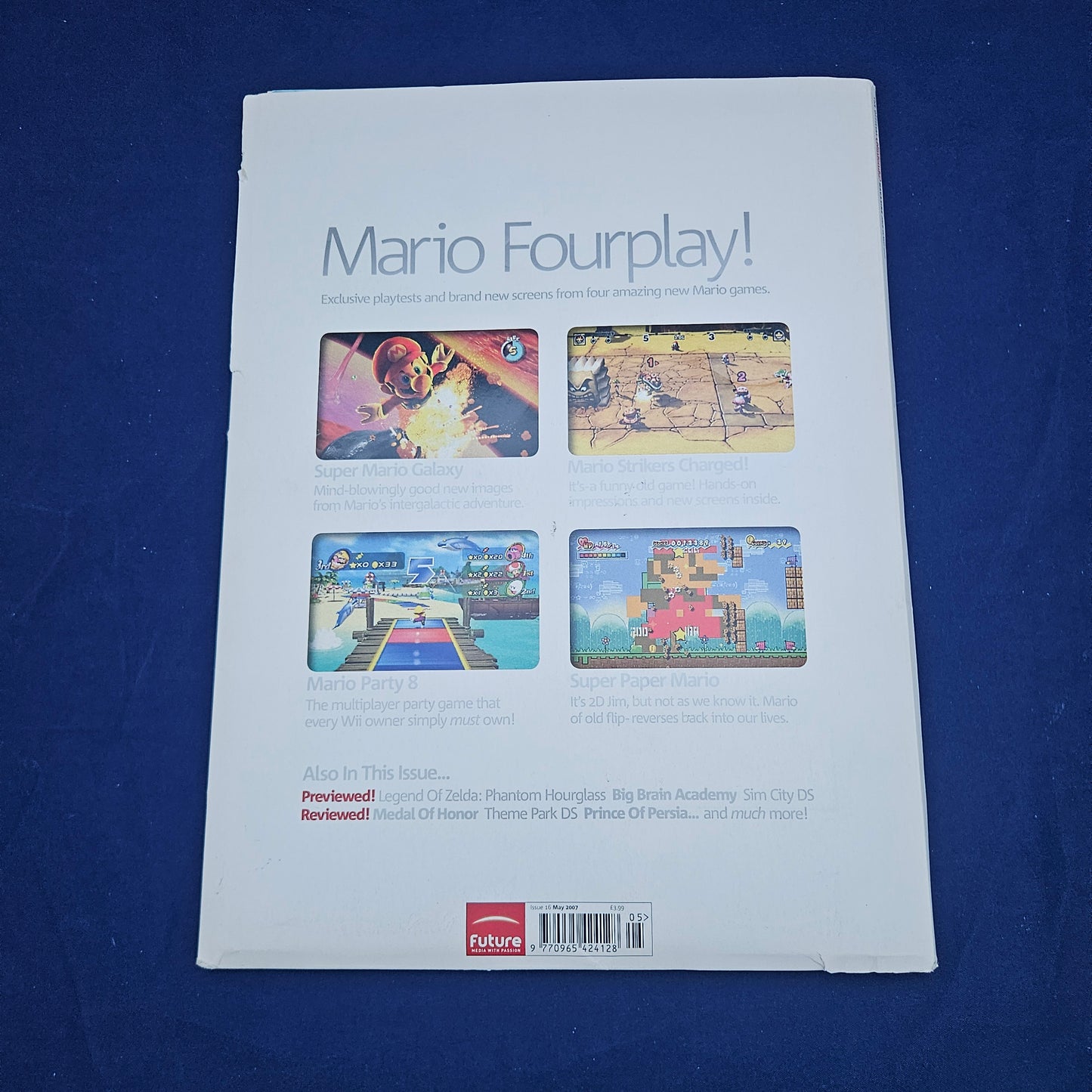 Official Nintendo Magazine Issue 16 May 2007 (1326) Mario Galaxy + 5 POSTERS