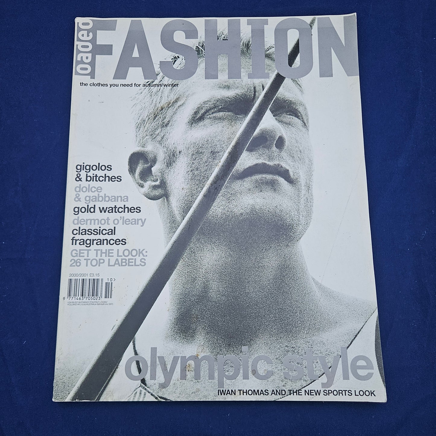 Loaded FASHION Magazine Autumn Winter 2000 2001 (1327) Iwan Thomas Dermot O'Leary